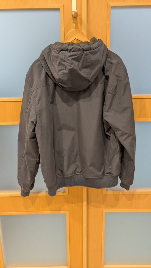 OFERTA HOY!Chaqueta azul con capucha para hombre