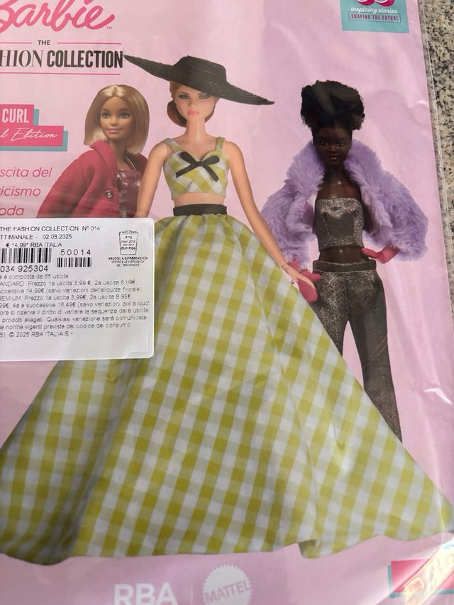 Barbie - Abito The Fashion Collection “Quick Curl”