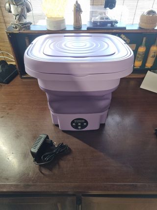 Lavadora Portátil Plegable Eléctrica