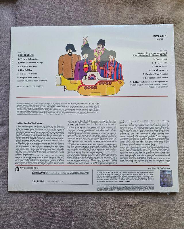 Vinilo Beatles Yellow Submarine Precintado