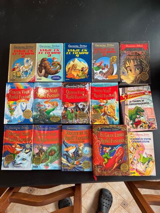 Libros Geronimo Stilton (LEER DESCRIPCIÓN)