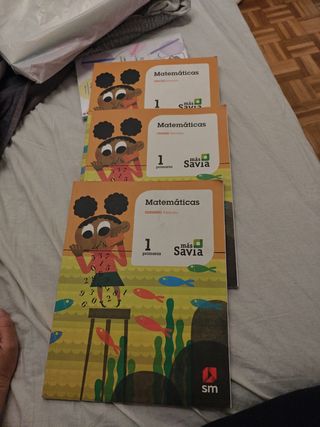 Cuaderno de matemáticas. 1 Primaria, 2 Trimestr...