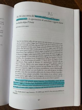 letture di economia della cultura in prospettiva s
