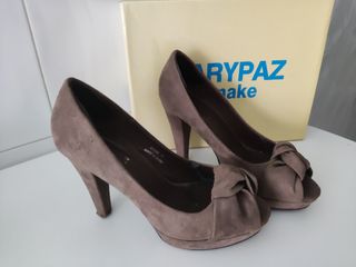 Zapatos de ante Mary Paz