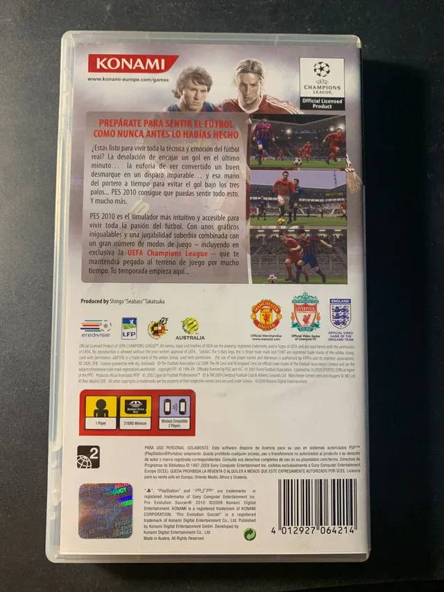 PES 2010 Pro Evolution Soccer PSP