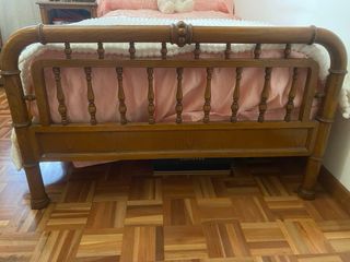 Cabecero y piecero cama 90 madera