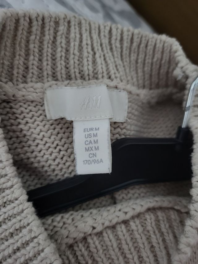 Chaleco de punto H&M Beige