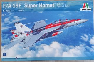 Maqueta Italeri F/A-18F Super Hornet 1/48