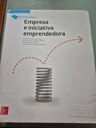 Empresa e iniciativa emprendedora.