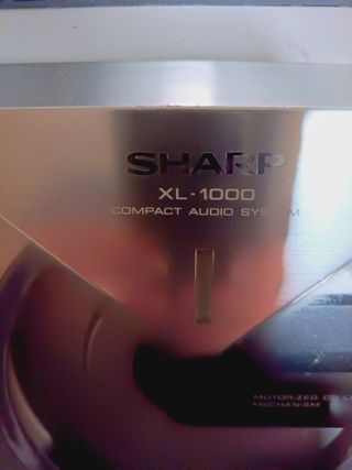 Equipo de música Sharp CD XL-1000