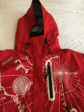 Chaqueta Bergans Roja Mujer/Niño