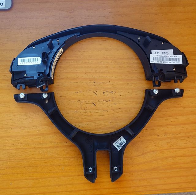 Molduras Volante BMW E46 Negro