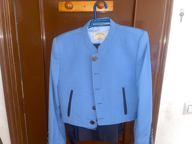 Traje de corto campero Jimenez azul