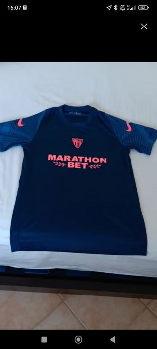 Camiseta Entrenamiento Sevilla F.C. Nike Azul
