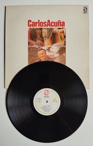 Vinilo LP Carlos Acuña, album Carlos Acuña 1984