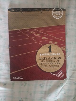Matemáticas aplicadas a las Ciencias Sociales I.