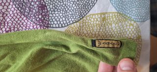 Jersey Armani Jeans Verde Rayas Talla M