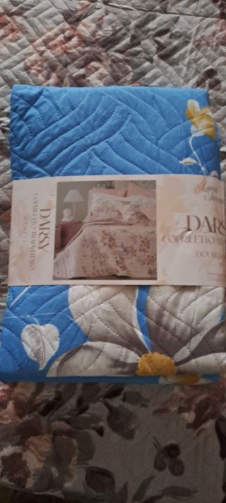 Copriletto Darsy Matrimoniale Trapuntino 250x260cm