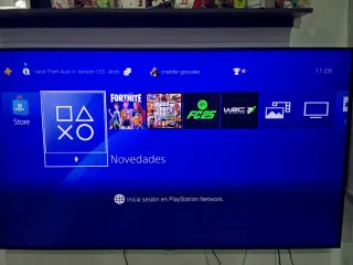 Consola Sony PlayStation 4 Negra vendo o cambio