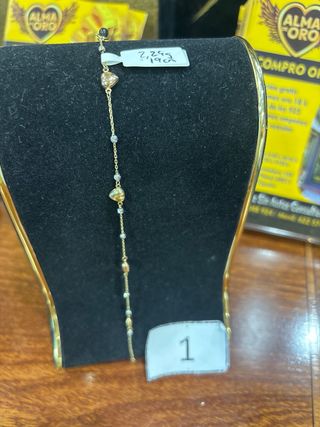 Pulseras de Oro 18k 89€/g
