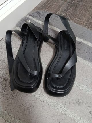 Sandalias Negras Mujer