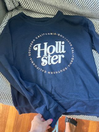 Sudadera Hollister Azul
