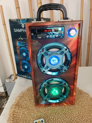 Radio Bluetooth Samphone Multicolor