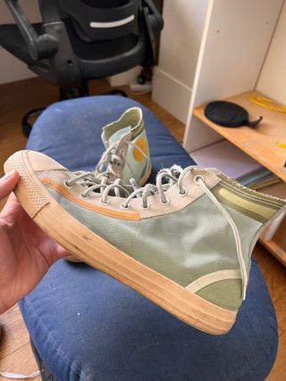 Converse Verdes Traslúcidas