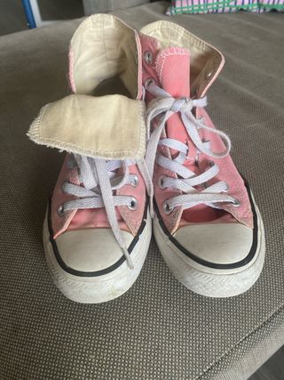 Zapatillas Converse Altas Rosas