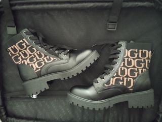 Botines Guess Mujer Negros