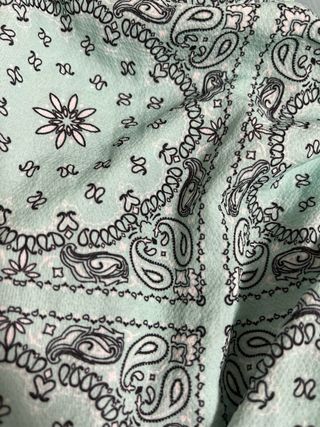 Top Missguided Azul/Verde Talla XS