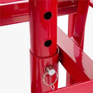 2 Elevadores de Coche Hidráulicos Rojos