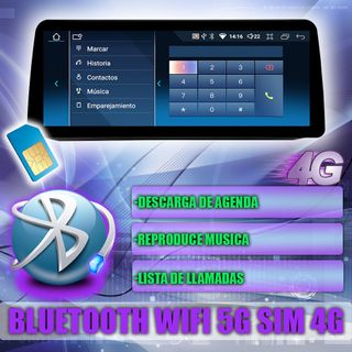 PANTALLA GPS BMW SERIE 5 E60 2005-2008 CCC CARPLAY
