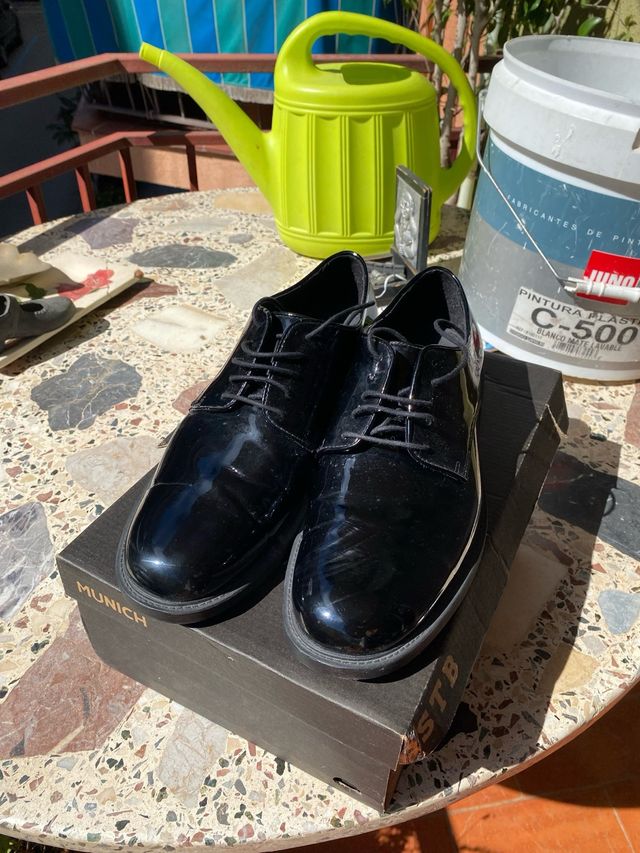 Zapatos Zara Charol Negros