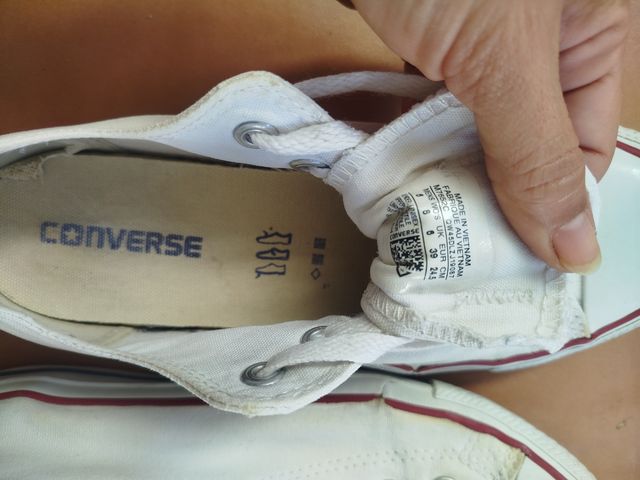 Converse Sneakers Bianche Taglia 39