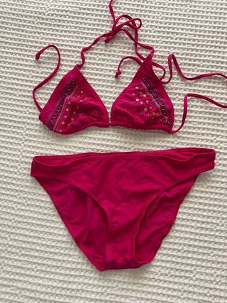 Bikini rosa sin usar
