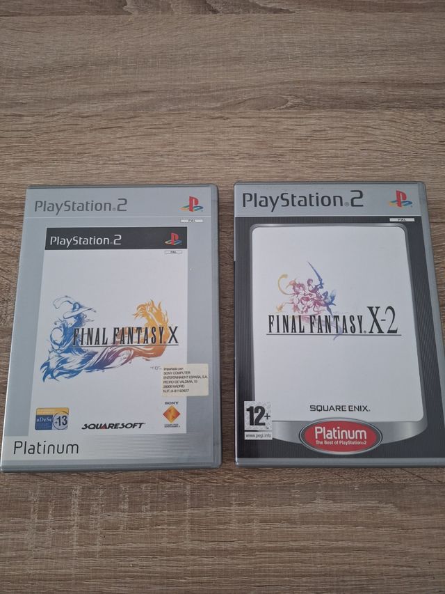 Juegos Final Fantasy X y X-2 PS2