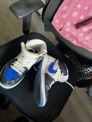 Zapatillas Jordan 1 Azul y Blanco