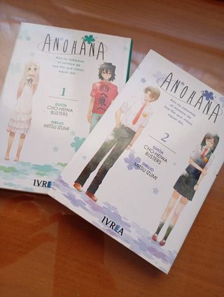 Tomos 1 y 2 de Anohana