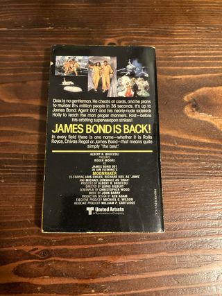 James Bond and Moonraker - Christopher Wood - book