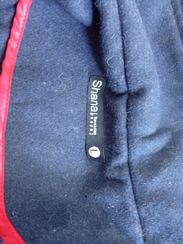 Trenka lana Shana azul talla L