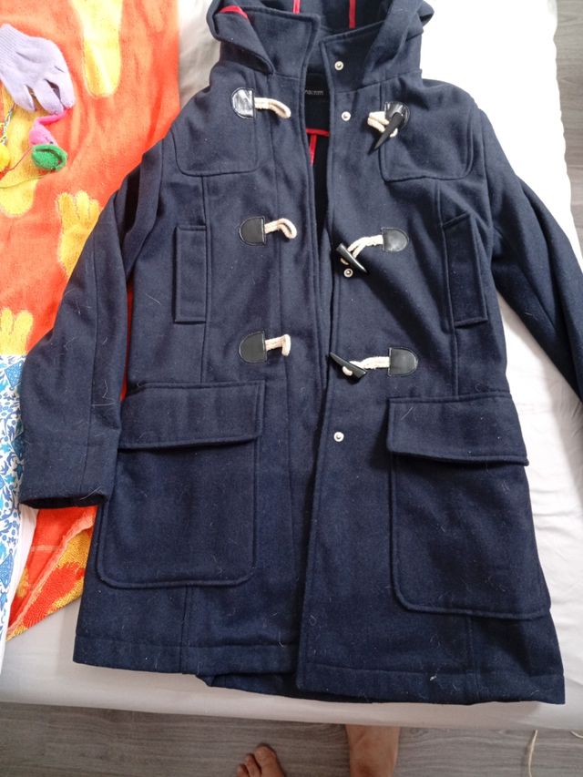 Trenka lana Shana azul talla L