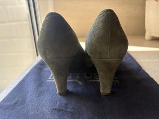 Zapatos de salón Lottusse ante verde T.37