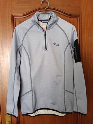Sudadera Mujer Neak Peak Media Cremallera