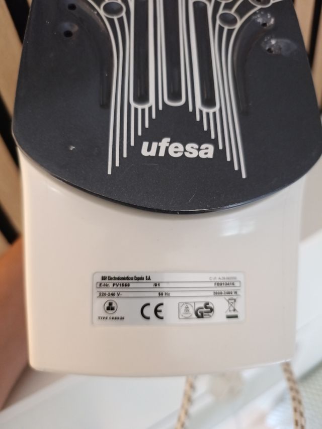 Plancha de vapor Ufesa