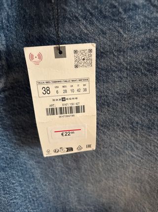 Shorts vaqueros Zara