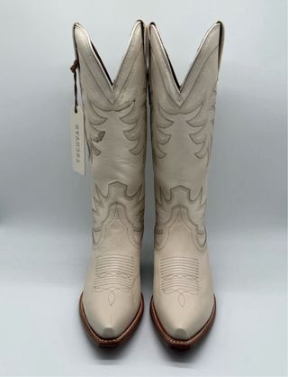 Tecovas The Annie Stivali da Cowboy Beige