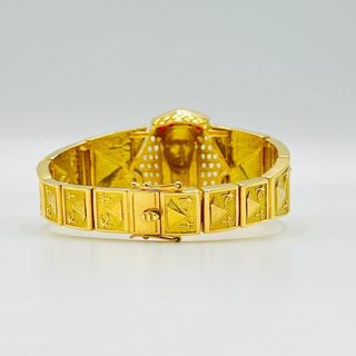 BRAZALETE TUTANKAMON 18K
