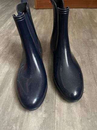 Botas de agua azul marino