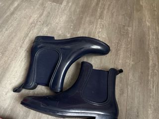 Botas de agua azul marino